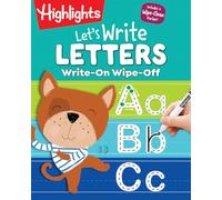 Write-On Wipe-Off Let's Write Letters: Write and Wipe Handwriting Practice for Kids Ages 3-6, Dry Erase Workbook with Kids Writing Practice, Uppercase ... Wipe-Off Fun to Learn Activity Books)