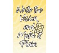 Write the Vision Planner