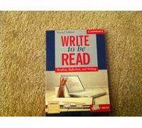 Write to be Read Student's Book 2nd Edition: Reading, Reflection, and Writing (CAMBRIDGE)