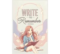 Write to Remember: Notebook Journal | Gift for Family, Friends and Co-workers or even a treat for yourself. 120 pages.