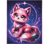Write Your Own Magic: Pink Luminous Fox: 120 Lined Pages for Journaling, Notes & Creativity