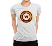 WriteFusion - Juego de fútbol americano 28, Washington Comandantes Blanco-f, M