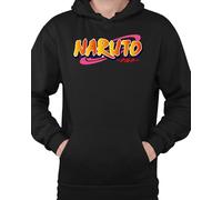 WriteFusion Naruto Shippuden Akatsuki Sasuke Itachi | Uzumaki Naruto Kyubi Modus Style XXII Hoodie, Negro , S