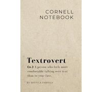 Writica Fabrica - Sarcastic Cornell Notes - For People Who Take Notes but Never Read Them: Get Organized (or at least pretend to). A Bullet Journal ... Perfect Funny Gift (Cornell’t Me What To Do)