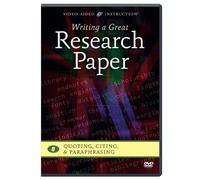 Writing a Great Research Paper: Quoting, Citing, & Paraphrasing