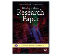 Writing a Great Research Paper: Starting Your Research