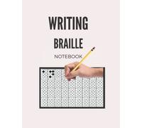 Writing Braille Notebook: Escribe Braille sin Materiales | Cuaderno| Práctica sin limites| Super sencillo