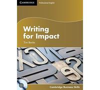 Writing for Impact Student's Book with Audio CD (Cambridge Business Skills) by Tim Banks(2013-07-22)