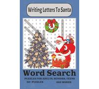 Writing Letters to Santa Word Search Puzzle Book: Easy-to-Read Print | 6x9 inches, 110 Pages | 50+ Puzzles, 660 Words