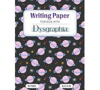 Writing Paper For Kids With Dysgraphia: Handwriting Practice Book with Color-Coded Lined Paper for Children with Writing Challenges 90 Pages | Large 8.5x11 Format
