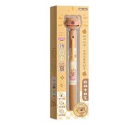 Writing Pens, Retractable Capybara 0.5mm Gel Ink Pens, Quick-Drying Funny Stationery, Perfect for Girls, Boys, Students, Kids, Women, Men, School, Offices, and College Desk Accessories, 16cm Abs
