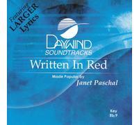 Written In Red [Accompaniment/Performance Track]
