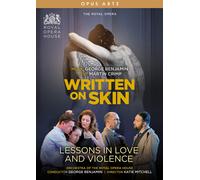 Written On Skin: The Royal Opera (Benjamin) (DVD) Purves Mehta (Importación USA)