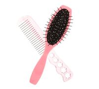 WRITWAA 1 Juego De Herramientas Para El Cuidado De Pelucas Desenredante De Rizos Cepillo Para Cabello Cepillo Pequeño Para Enredos Peine De Cerdas Curvas Enmarañadas Alisador