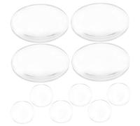 WRITWAA 1 Juego Lentes De Gafas 3d Convexo Lente Para Gafas 3d Reemplazo De Lentes De Gafas Vr Lentes Y Accesorios Lentes De Anteojos 3d Lente Anti-mareo Acrílico 10 Piezas