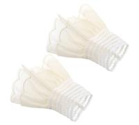 WRITWAA 1 Par Ropa Mangas Falsas Manguitos De Mangas Falsas Bisagras Para Puertas Giratorias Toque Pegatinas Mangas De Brazo Aparato Para El Pulgar Pernos Cuello Paño