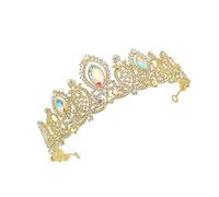 WRITWAA 1 Pieza diadema de de imitación tiaras antiguas accesorios para el cabello de boda para mujeres tiara de de imitación tocado de fiesta