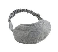 WRITWAA 1 Pieza Máscara de Ojos de Algodón Grueso para Cubierta de Ojos para y Gris