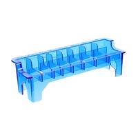 WRITWAA 1 Pieza Organizador de Peines de Peluquería Caja Plástica para Herramientas de Corte Soporte para Clipper Color Transparente para Hogar