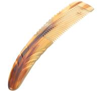 WRITWAA 1 Pieza Peine de Cuerno de Yak Natural peines para peinar estilo cabello peine rascador peine de cuerno natural peine de masaje raspador peine de pelo liso Consumo de bocina