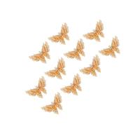 WRITWAA 10 Piezas Accesorios De Horquilla con Dijes De Insectos De Adornos para Cabello Materiales para Joyería para Crear Looks Retro