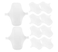 WRITWAA 10 Piezas Paño Menstrual Impermeable Compresas Menstruales De Tela Almohadilla De Algodón Forros Reutilizables Para Mujeres Protegeslips Lavables Paño De Algodón Impermeable
