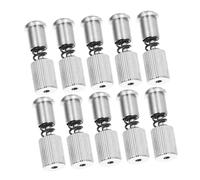 WRITWAA 10 piezas Tornillos de Sujeción para Prensatelas Máquina de Coser Accesorios de Metal Duraderos para Costura Uso Complemento para Maquinaria Doméstica y Profesional