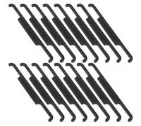 WRITWAA 100 Clips para Fundas de Asientos de Coche Ganchos de Acero Multifuncionales para Cojines Accesorios Resistentes y Adaptables para Interior de Vehículo Paquete de 100 Unidades