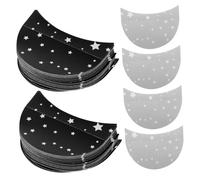 WRITWAA 100piezas De Sombra De Ojos Pegatinas De Sombras Protección No Tejida Maquillaje Fácil Aplicación Precisa