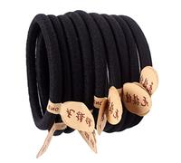 WRITWAA 100piezas Lazo Elástico De Alta Elasticidad Cuerda Pelo Cuentas Coletero Sencillo Para Diadema y Decoración