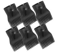WRITWAA 10piezas Boquilla De Peine Para Secador De Pelo Accesorio De Peine Para Secador De Pelo De Plástico Para Recoger El Viento