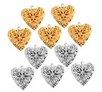 WRITWAA 10piezas Collar Colgante De Marco De Para San Valentín Joyería Romántica y Para Mujeres y