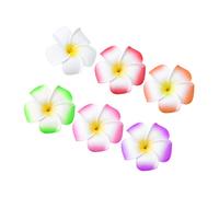 WRITWAA 12 Piezas pinza de pelo de flores decoración clips margarita Accesorios para el cabello para niñas facturado Leis fiesta hair topper clip de moda Pinza para el cabello