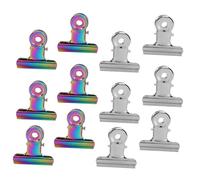 WRITWAA 12piezas Clips para Extensiones de Uñas Pinza para Puntas de Uñas Pinza para Dedos Herramienta de Manicura para Mujeres Extensión de Dedos Uso Salones de Belleza