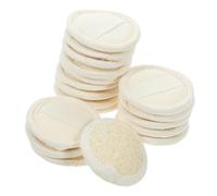 WRITWAA 18piezas Limpiador de Lufa Corporal Natural Esponja Vegetal Pequeña para Ducha y Hogar Desmaquillante Esponja