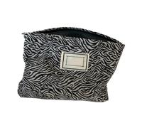 WRITWAA 1pieza Bolsa De Maquillaje De Viaje Animal Print Neceser Compacto y Portátil para Cosméticos para y