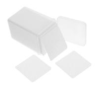 WRITWAA 2 Cajas de pegamento caja de almacenamiento cuidado de uñas Clavos agente de mudanzas deberes removedor de uñas removedor profesional de esmalte de uñas algodón