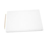 WRITWAA 2 Juegos Conjunto de Reglas Plásticas Transparentes con Plantilla de Líneas Plantilla de Cuadrícula de Casillas con Intervalo de Regla Multiusos para Exámenes Planificación y