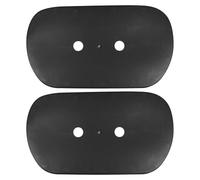 WRITWAA 2 Paneles de Respaldo de Repuesto para Silla de Escritorio de Oficina - Respaldo de Asiento de plástico Resistente - Pieza de reparación Universal para reposacabezas de Silla giratoria,