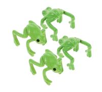 WRITWAA 2 pares Pendientes Clip sin Perforación Diseño Rana Joyería Animal Divertida para Mujer Niñas Regalo Cumpleaños Navidad