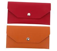 WRITWAA 2 Pcs Dinero En Efectivo Sobres Bolsa Pudo Bolsillo Billetera De Billetera De De Presupuesto Reutilizable para El Festival De De Cumpleaños De La Boda.