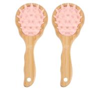 WRITWAA 2 Peines De Masaje Para Champú Cepillos Para El Cabello Peines Para El Cuero Cabelludo De Masaje Para El o Rizado Para Lavar El o Color
