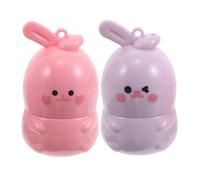 WRITWAA 2 Piezas Bálsamo Labial Hidratante Labial de Diseño de Kawaii para Niñas para Fiestas de Cumpleaños