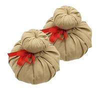 WRITWAA 2 Piezas Bola De Salud a Base De Hierbas Chinas Masaje Pelota Bolsa De Calentamiento Natural Comprimir Bola Paquete De Hierbas Chinas Bola De Hierbas Chinas Bolas Chinas Algodón