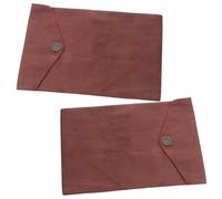WRITWAA 2 Piezas Bolsa de Almacenamiento de Resistente y Compacto para Proteger Textos Religiosos con Diseño Tibetano para Libros Sagrados