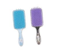 WRITWAA 2 Piezas Cepillo de Masaje Ligero Cartón de Peines de Diseño de Animales para Hogar y Peluquería para Tipo de Cabello