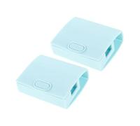 WRITWAA 2 Piezas Estante De Almacenamiento De Herramientas De Manicura Organizador De Bits Caja De Brocas Organizador De Brocas Para Uñas Sky-blue Gel De Sílice