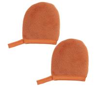 WRITWAA 2 Piezas manopla para aplicar loción aplicador de manopla autobronceadora adulto Guante para aplicar crema corporal Guante para aplicar protector solar crema solar aplicar manopla