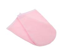 WRITWAA 2 Piezas Máscara De Mano De Cera Parafina Guantes Baños Cubrir Durante La Noche Suave Caliente Manoplas Hidratantes Mitones De Spa Manoplas De Baño Rosa Tela