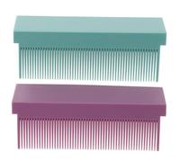 WRITWAA 2 Piezas Peine Alisador De Cabello Eléctrico Herramienta Para Peinar El Cabello Accesorio Peine Alisador